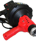 Auto-Feed Handheld Drain Auger With 25 Ft Replaceable Cable, 300W Electric Cord, Flexible Snake Clog Cleaner With LED Light