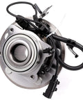 Rear Left Wheel Hub Bearing Assembly for 2014-2015 Ram ProMaster 2500 3500, showing connectors and low runout technology.