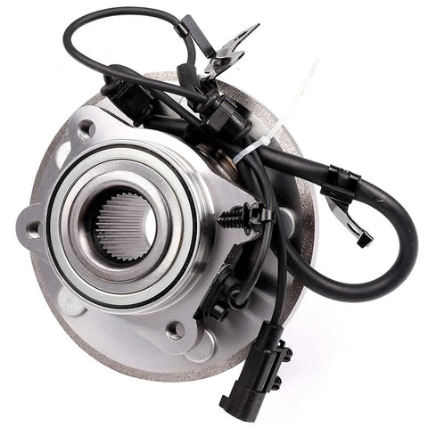 Rear Left Wheel Hub Bearing Assembly for 2014-2015 Ram ProMaster 2500 3500, showing connectors and low runout technology.