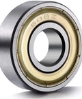 608z Sealed Deep Groove Ball Bearings 8x22x7mm Miniature, view of the double shielded rubber seal
