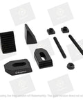 Clamp Kit For Rotary Tables Milling Tables Face Plates And Vertical Slides M6 Clamp Kit For Securing Workpieces