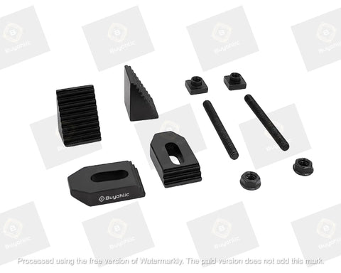 Clamp Kit For Rotary Tables Milling Tables Face Plates And Vertical Slides M6 Clamp Kit For Securing Workpieces