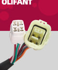 Ignition CDI Box For Banshee 350 YFZ350 1997-2006 Plug-and-Play 2 Plugs 4 Pins Replacement connectors close-up