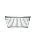 Crometta E 9 Inch Showerhead Chrome With Rain Spray And 2.5 GPM Water Flow For Spa Like Showers Wide Coverage