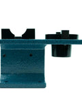 Precision BT40 Tool Holder Drawbar Tightening Fixture For CAT40 Spindle CNC Machining, alloy steel structure, front view.