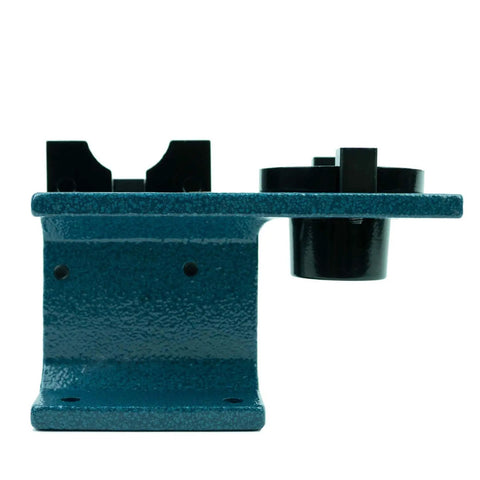 Precision BT40 Tool Holder Drawbar Tightening Fixture For CAT40 Spindle CNC Machining, alloy steel structure, front view.