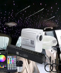 Shooting Star And Twinkle Fiber Optic Lights Kit For Home And Car Use Meteor App Controlled Music Activated Star Ceiling Sky Light