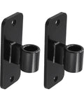 Galvanized Iron Gate Hinges for Five Eighth Inch Pin, Wall Mount Hardware for Chain Link Fence, 2 Pack