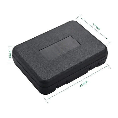 Essential 21 Piece Portable Gun Cleaning Kit With Universal Case Featuring Anti Slip Handle For Easy Maintenance And Emergency Repairs, black case 8.2 x 6.1 x 2 inch
