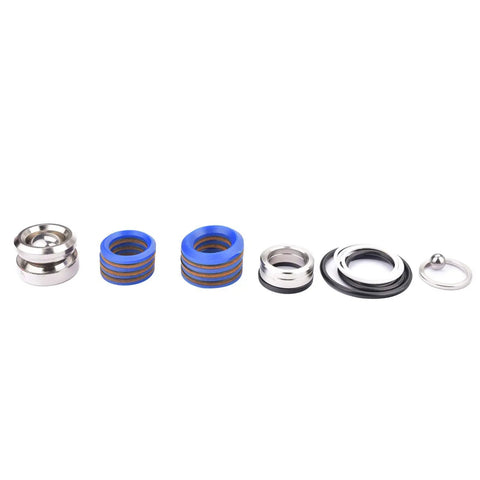 Pump Repair Kit 248213 For UltraMax II Airless Paint Sprayer 1095 1595 5900 10000 aftermarket seals and machined parts displayed