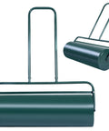 24 Inch Lawn Roller With 13 Gallon Capacity Heavy Duty Steel Yard Roller For Garden And Park Lawns Removable Drain Plug