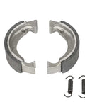 Front Drum Brake Pad Shoe Replacement for Electric Scooters with springs, aluminum alloy construction, crisp stops