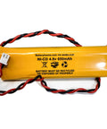 Five Pack Ni Cad AA 650mAh Rechargeable Battery Pack For Exit Signs And Emergency Lights 4.8V All Fit E1021R D AA650B 4 Replacement