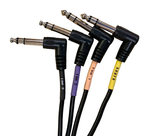 Replacement 25 Pin Cable Snake Harness For Alesis Command Forge Crimson Crimson II Drum Modules With Nickel Plated Plugs