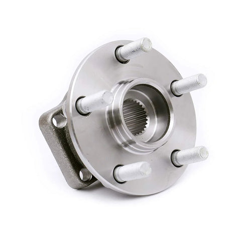 Front Wheel Bearing And Hub Assembly For Subaru Model 513303 2005 2014 Legacy Outback Forester Impreza XV Crosstrek With ABS Five Lug Pattern Drop In Fit And Durable Alloy Construction For Smooth Rides And Quick Replacements
