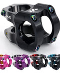 Lightweight 35mm 0 Degree MTB Short Stem With 31.8mm Clamp One And One Eighth Inch Steerer Ultra Light 125g Handlebar Riser