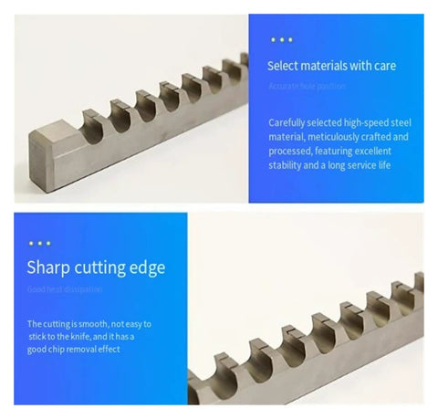 Top Shelf 21 Piece Keyway Puller Set HSS Steel Pusher Extractor Gear Removal Tool Kit For Hardcore Mechanics featuring sharp steel cutting edge.