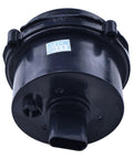 Top Shelf Thermal System Supermanifold Coolant Pump For Tesla Model Y 3 S X High Performance Replacement 149261100A rear view of black coolant pump.