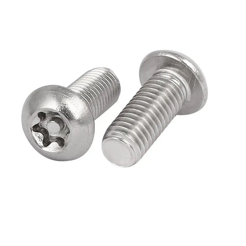 10 Pack M8 X 20mm Button Head Torx T40 Security Machine Screws 304 Stainless Steel Heavy Duty Fasteners Built Like Tanks For Real Garage And Shop Work
