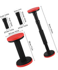 Two Pack Adjustable Furniture Legs for Cabinets and Sofas with Nylon Leveling Feet Anti Slip Pads Heavy Duty Load Bearing, size view