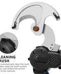Portable Cordless Electric Wire Scissors For Cutting Copper And Aluminum Armored Cables Up To 95Mm with automatic cleaning brush feature.