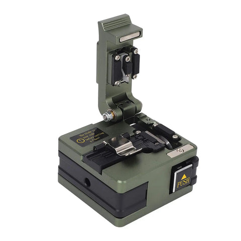 Yechiry Fiber Hot Melt Cutting Machine Optical Fiber Cleaver Ftth Wire Cutter Tool with precise cutting mechanism view.