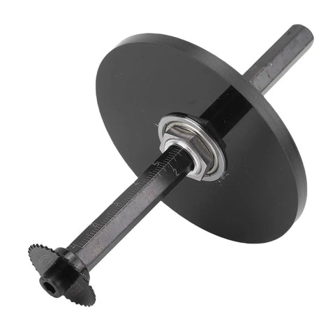 Close-up of Inside Pipe Cutter Set With Six Blade Sizes 22mm 25mm 32mm 35mm 44mm 50mm, stainless steel handle and cutting blade.
