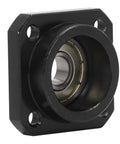 Beefy FF12 End Bearing Block in carbon steel, 12mm inner diameter, showing built-in bearings, heavy-duty support for SFU1605 SFU1204