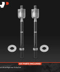 Front Inner Tie Rod End Replacement For Toyota Camry 2007 2011 Avalon 2005 2012 And Lexus ES350 2007 2012 Front Left And Right Install To Fix Uneven Tire Wear And Improve Steering Control. 2x kit parts included