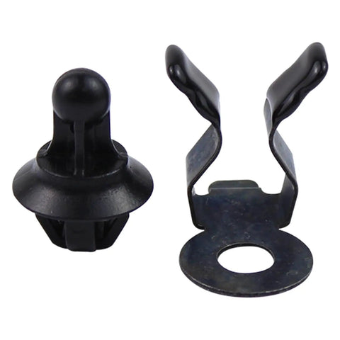 Fuel Door Hinge Spring And Fuel Filler Door Holder Clamp Pin Kit For Toyota Tacoma 2000 To 2023 And Tundra 2003 To 2006 Replacement Parts