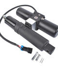 Hydraulic Angle System Actuator For Polaris Ranger XP 1000 and Glacier Pro HD Snowplow, heavy duty cylinder with wiring.