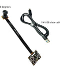4K 12MP IMX577 CMOS Camera Module With USB 3.0 FPC, 4000 By 3000 High Resolution Sensor, 100 Degree Fixed Focus Lens, Plug And Play Ready For Machine Vision And Embedded Systems, Includes Motherboard Interface For Easy Setup And Quick Integration with USB cable