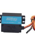 Level Up Your Ride Setup With This Premium 35Kg Digital Servo Featuring Coreless Motor And Full Metal Gears Built Different For 1/8 1/10 Scale Rc Cars To Serve Beast Mode Torque All Week Long - 35kg servo motor with metal housing and wires.