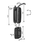 Swivel Bike Wall Mount 4 Pack Space Saving Vertical Bike Rack for garage and apartment, easy install, scratch proof design.