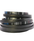 Type C Rubber Conveyor Belt For Power Transmission Drive V Belt 5861mm Long Heavy Duty Industrial Machinery Agriculture Compatible Durable High Performance Belt System Workhorse stacked black rubber V-belts