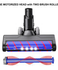 Upgraded Hardwood Floor Vacuum Attachments With LED Headlights For V6 DC59 DC61 DC74 Cordless Stick Vacs motorized head with brush rollers.