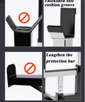 Versatile Barbell Rack For Home Gym features thickened cushion groove and protection bar on squat stand