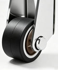 Zero Drama Heavy Duty Vertical Track Roller Wheels Slide Doors Smooth As Butter For Barn Cabinets Drawers And Heavy Gates Premium alloy steel core and soft rubber caster.