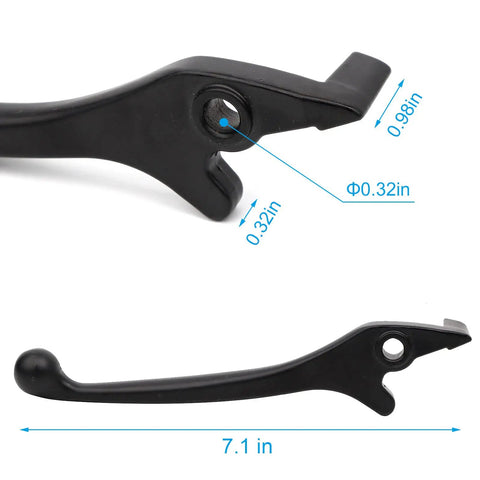 Left Disc Brake Lever For 50cc To 125cc Mini Dirt Pit Bikes And Chinese Motorcycles Fits Taotao Roketa Peace SunL JCL SSR5 Apollo