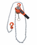 Heavy Duty Manual Lever Chain Hoist 3/4 Ton Come Along with G80 Galvanized Chain and 360 Degree Swivel Hook