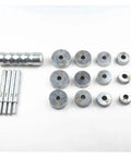 Must Have Family Car Tools For Quick Valve Seat Ring Repairs Without Demolition All Models 20 To 60mm Fits Your Daily Ride And Keeps You From Going To The Mechanic For Minor Hiccups. valve seat repair tool kit with metal rings and rods, 20 to 60mm