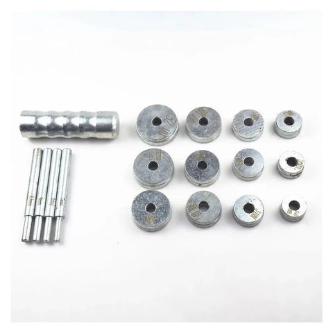 Must Have Family Car Tools For Quick Valve Seat Ring Repairs Without Demolition All Models 20 To 60mm Fits Your Daily Ride And Keeps You From Going To The Mechanic For Minor Hiccups. valve seat repair tool kit with metal rings and rods, 20 to 60mm