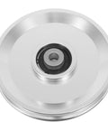 Aluminum Alloy Fitness Pulley With Quiet Operation And Heavy Duty Bearing, 551lb Load Capacity, close-up view