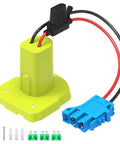 Power Wheel Battery Adapter For Ryobi 18V Battery With Wire Harness Connector 12 AWG Wire Fuse Holder And 30A Fuses