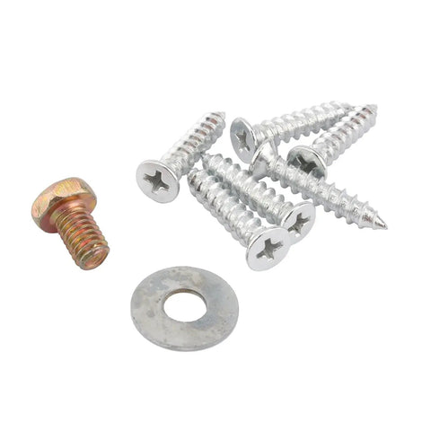 Screws and washer for Overhead Door Closer With Hold Open Feature Adjustable 25 To 35 Kg Capacity Heavy Duty Aluminum Mount