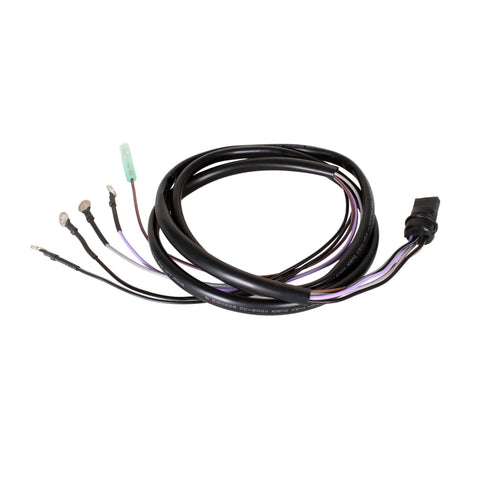 Analog Tachometer Harness Kit For Mercury Mariner Quicksilver Mercruiser Outboard Engines, 4ft / 1.3m Length, 5 Pin Wiring, black cables