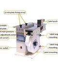 Hot Two In One Automatic Right Angle Labeling And Peelable Label Machine With Fast Touch Screen Control Stainless Steel Body for precise corner labeling.