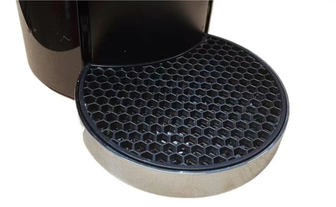 Mesh Water Tray Cover For Coffee Machines Spare Part Keeps Residual Water Stains From Drip Tray And Slippery Surfaces installed
