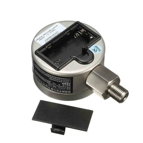 Heavy Duty Digital Pressure Gauge Built To Hustle Through Hydraulic Testing While Checking Gas Oil And Water Systems Rapidly Up To 250 Bar With Clear Digital Screens That Get It Done
