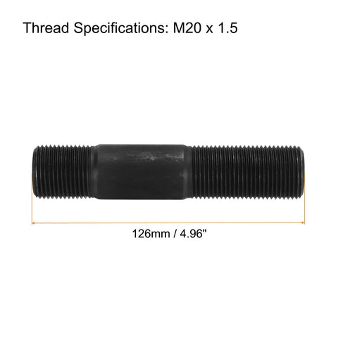 Heavy Duty Knockout Punch Draw Stud M20x1.5 Thread 126mm Length Chromium Steel Heat Treated